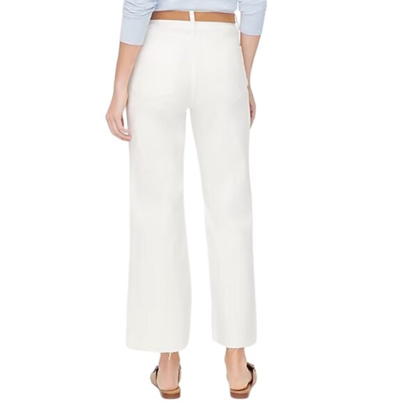 J. Crew Wide-leg crop jean in all-day stretch Size 34 Tall - Picture 2 of 14